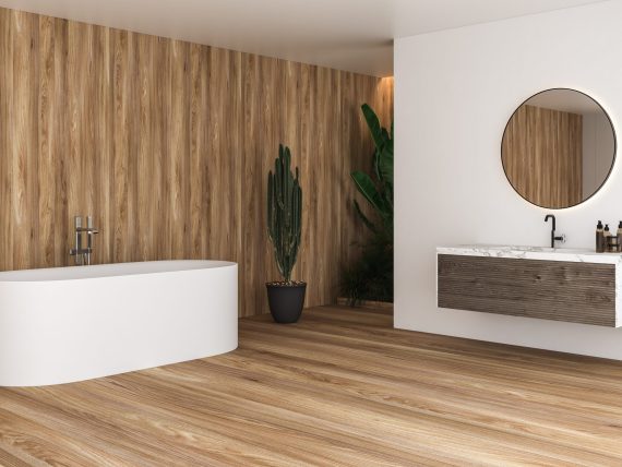 interior-modern-bathroom-with-white-wooden-walls-floor-plants-comfortable-white-bathtub
